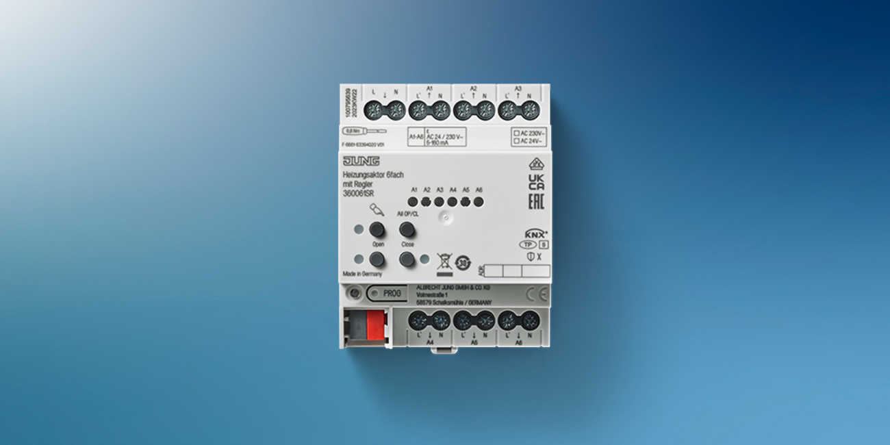 KNX Heizungsaktor 6-fach bei Elektrotechnik Sauer in Dettelbach