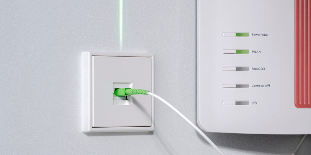 Die neuen Glasfaser-Anschlussdosen bei Elektrotechnik Sauer in Dettelbach